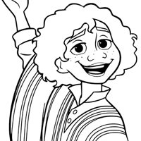 Camilo coloring page