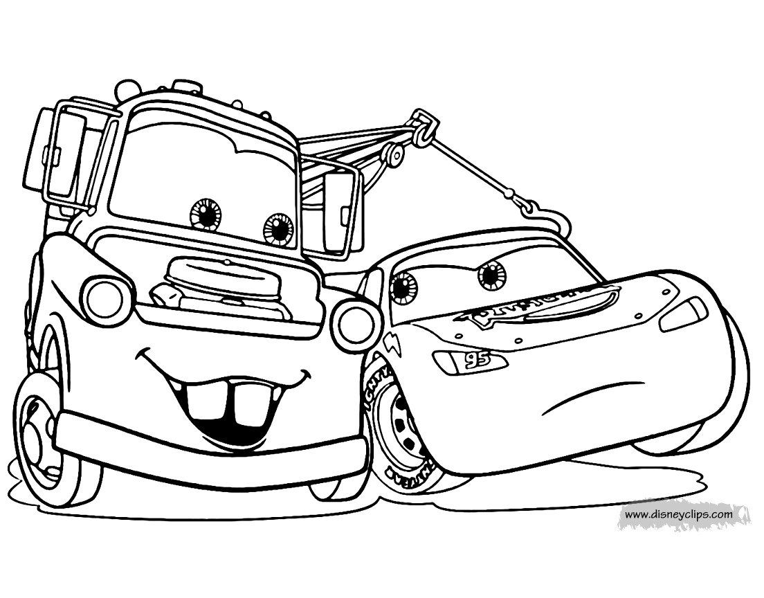 The Cars Coloring Pages 10