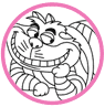 Cheshire Cat coloring page