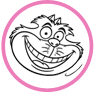 Cheshire Cat coloring page