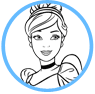 Cinderella coloring page