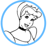 Cinderella coloring page