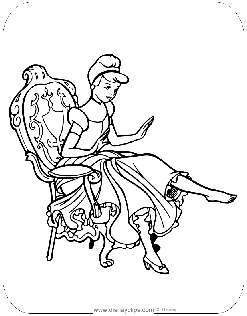 62 Cinderella Wedding Coloring Pages  Latest