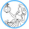 Cinderella coloring page