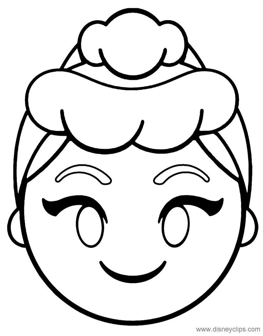 Disney Emojis Coloring Pages Disneyclips com Disney Emojis Coloring Pages Disneyclips com