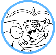 Jaq coloring page