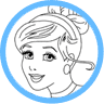 Cinderella coloring page