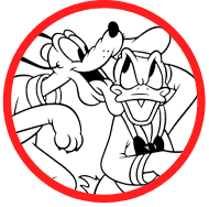 Classic Donald & Pluto coloring page