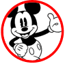 Classic Mickey Mouse coloring page