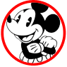 Classic Mickey Mouse coloring page