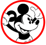 Classic Mickey Mouse coloring page