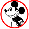 Classic Mickey Mouse coloring page