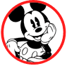Classic Mickey Mouse coloring page