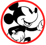 Classic Mickey Mouse coloring page