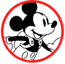 Classic Mickey Mouse coloring page