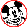 Classic Mickey Mouse coloring page