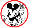 Classic Mickey Mouse coloring page