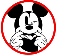 Classic Mickey Mouse coloring page