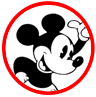 Classic Mickey Mouse coloring page