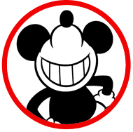 Classic Mickey Mouse coloring page