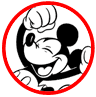 Classic Mickey Mouse coloring page