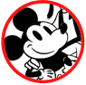 Classic Mickey and friends coloring page