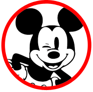 Classic Mickey and Minnie coloring page