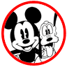 Classic Mickey and Pluto coloring page