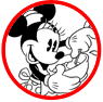 Classic Minnie Mouse coloring page
