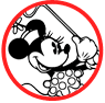 Classic Minnie Mouse coloring page