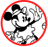 Classic Minnie Mouse coloring page