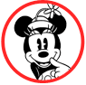 Classic Minnie Mouse coloring page