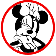 Classic Minnie Mouse coloring page