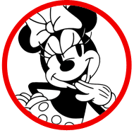 Classic Minnie Mouse coloring page