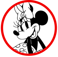 Classic Minnie Mouse coloring page