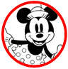 Classic Minnie Mouse coloring page