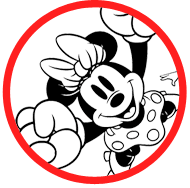 Classic Minnie & Daisy coloring page