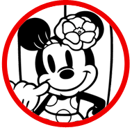 Classic Minnie Mouse coloring page