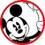 Classic Mickey Mouse coloring page
