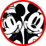 Classic Mickey and Minnie Mouse coloring page