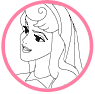 Briar Rose coloring page