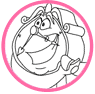 Cogsworth coloring page