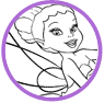 Iridessa coloring page
