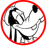 Goofy coloring page