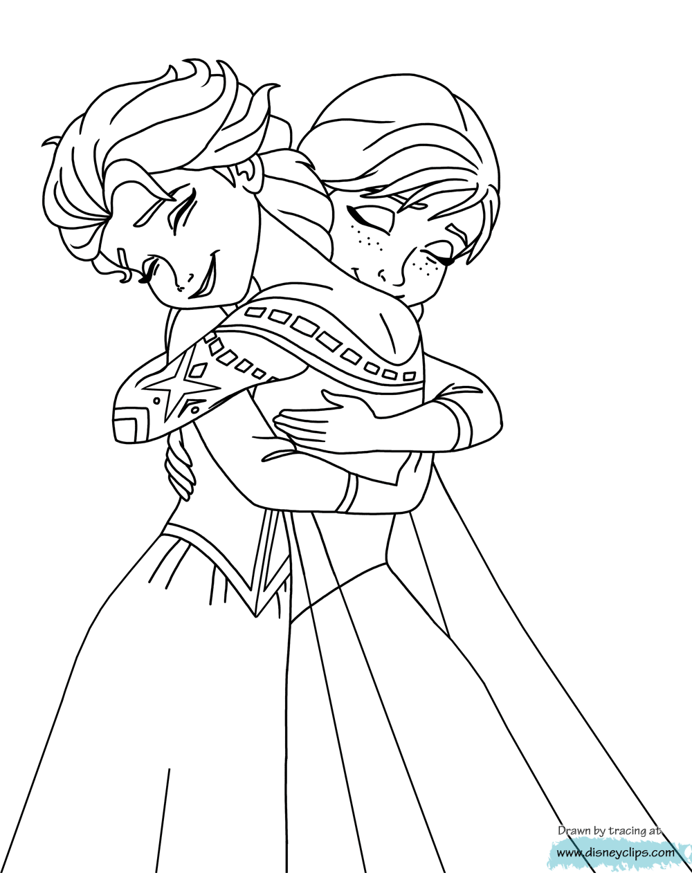 Frozen Coloring Pages (2) | Disneyclips.com