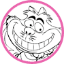 Cheshire Cat coloring page