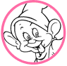 Dopey coloring page