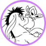 Eeyore coloring page