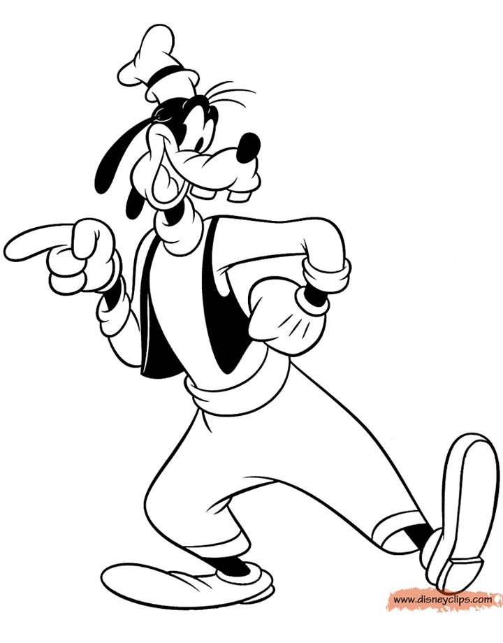 a goofy movie coloring pages - photo #17