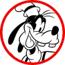 Goofy coloring page